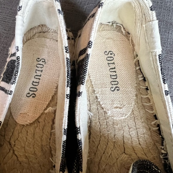 Soludos Knotted Smoking Slipper Platform Espadrille Flats 5 - Picture 8 of 9